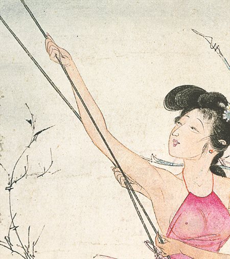 洪山-胡也佛的仕女画和最知名的金瓶梅秘戏图